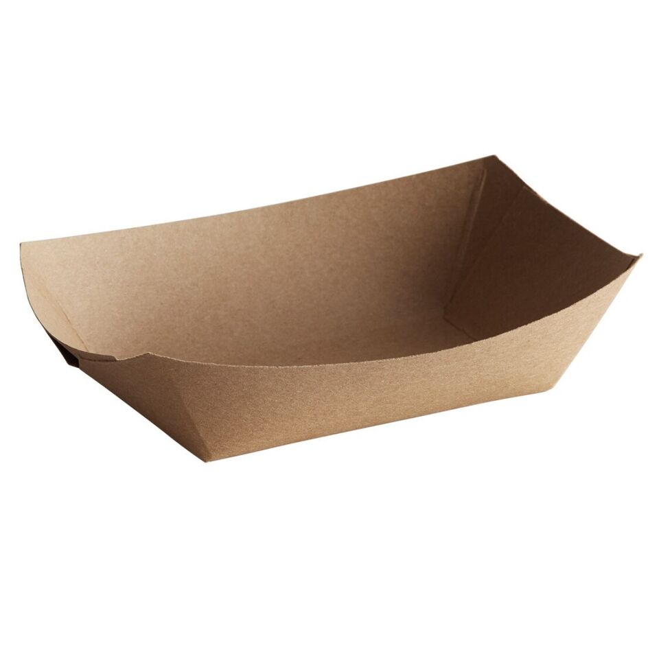 Pape Kraft Food Tray Boat Brown Disposable Serving Trays | Michaels