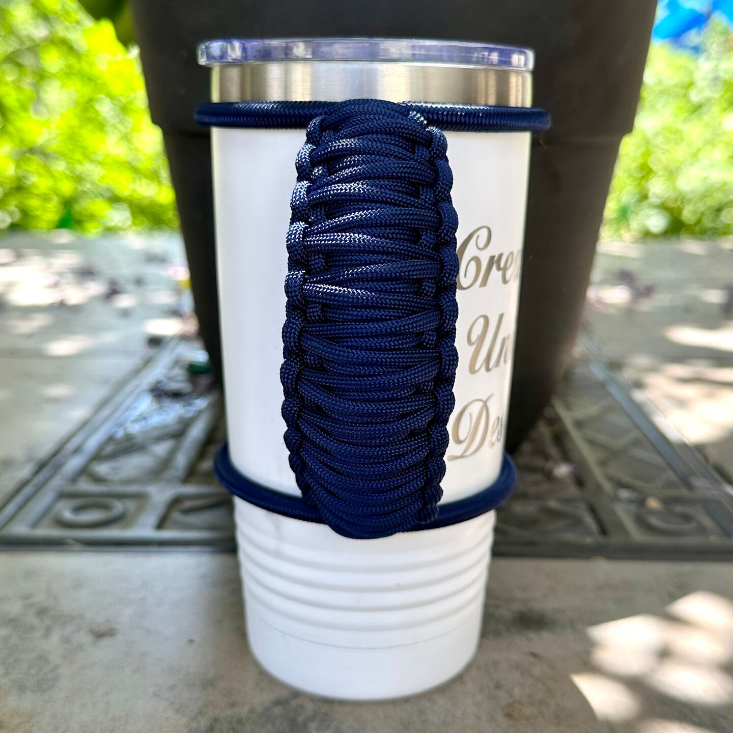 Travel Mug Paracord Handle