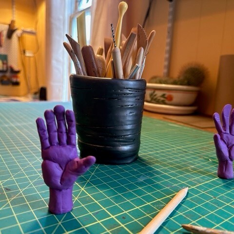 Puppet Studio Hangout: Clay Hands