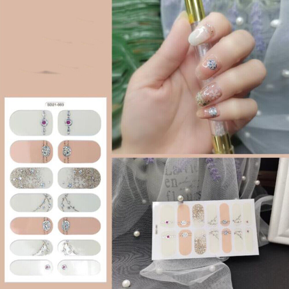 Kitcheniva 14 Styles Nail Art Wraps Full Size Stickers Michaels