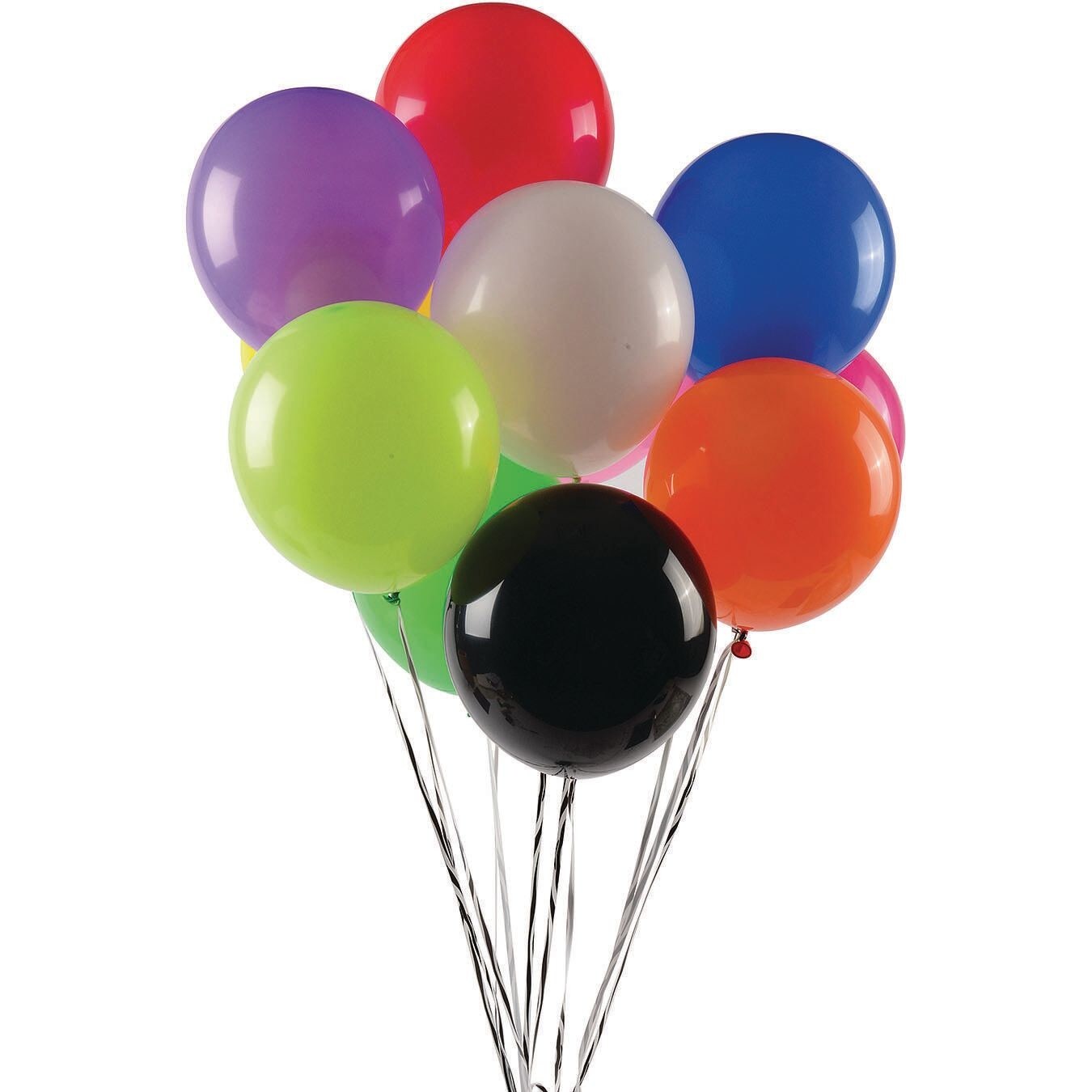 Assorted Color Latex Balloons, 11&#x22; (Pack of 144)