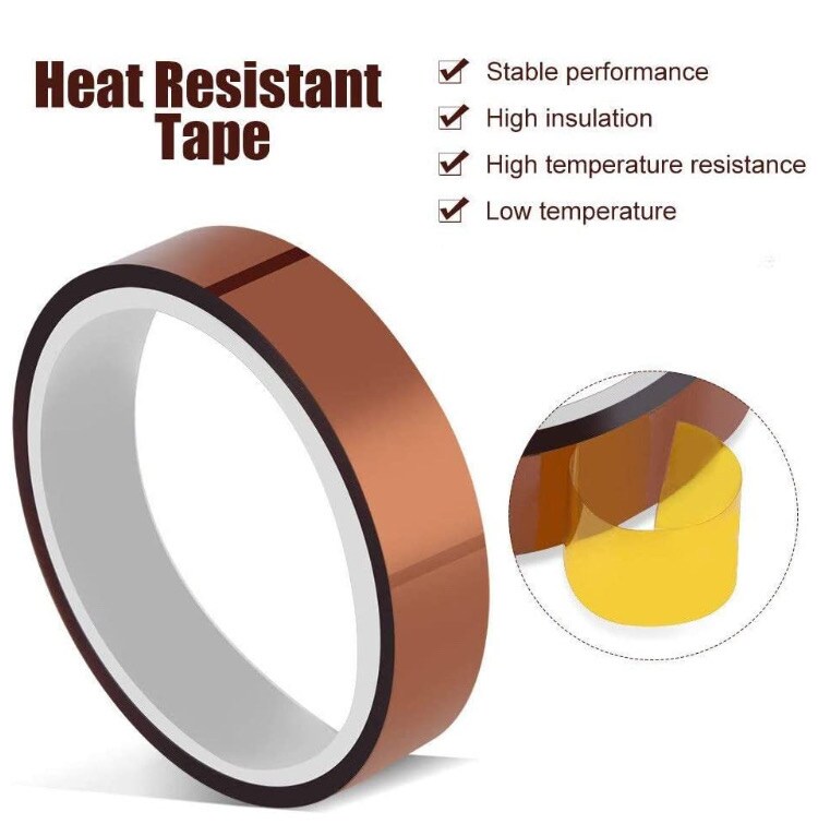 15 rolls Heat resistant tapes sublimation Press Transfer Thermal Tape 10mmx30m SUBLITAPE TAWNY