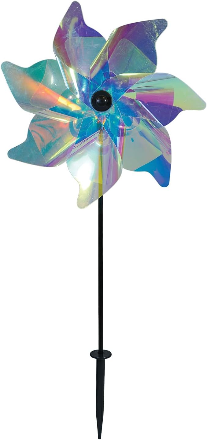 12-inch Iridescent Pinwheel Spinner