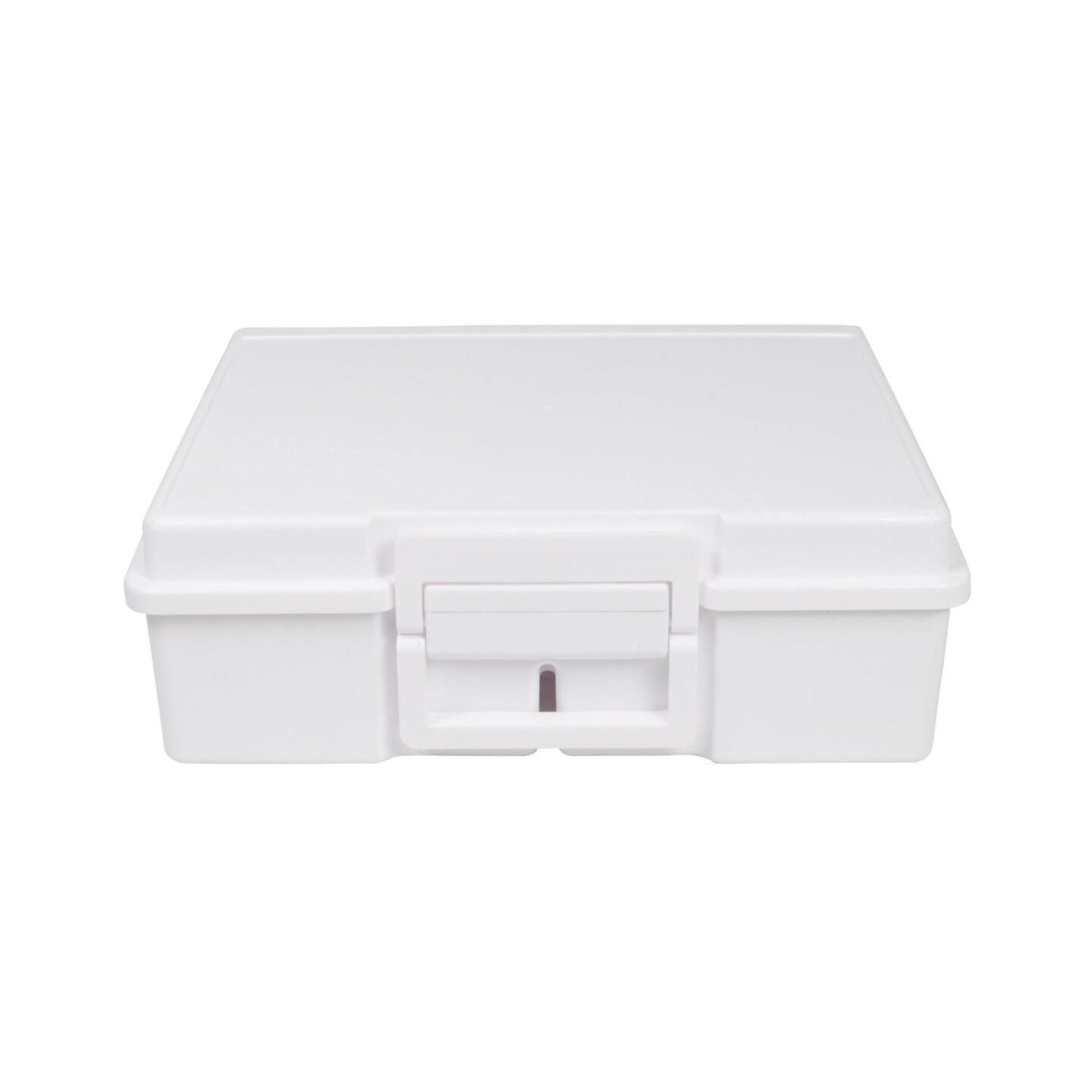 4&#x22; x 6&#x22; Photo Storage Box, White - 16 Inner Organizer Cases