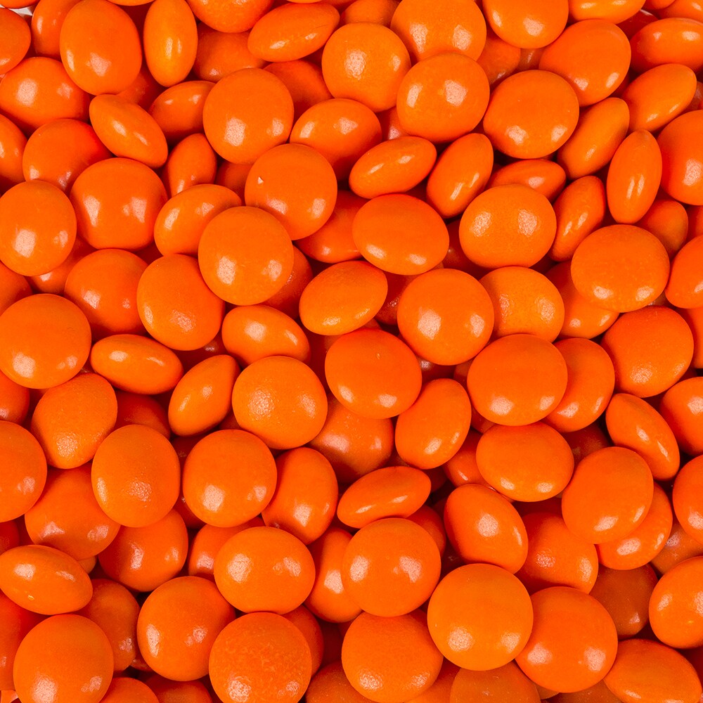 1 lb Orange Candy Milk Chocolate Minis by Just Candy (approx. 500 Pcs)