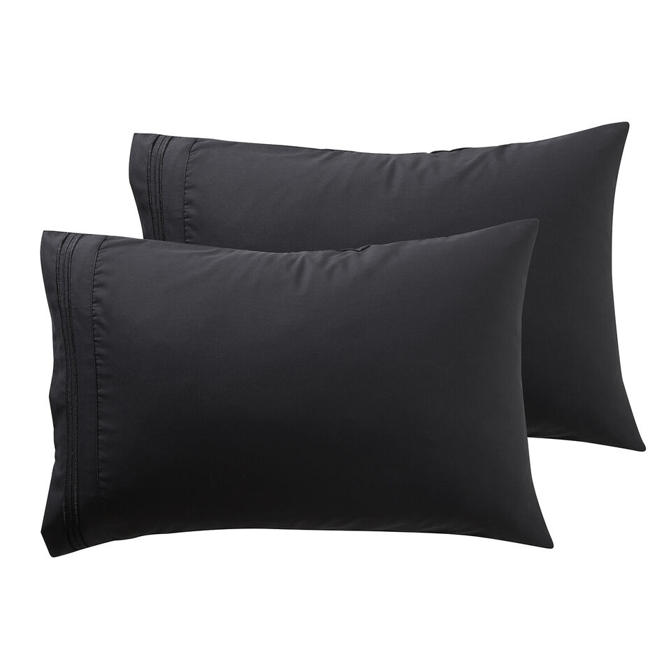 Pillow Case Set Standard or King Pillowcase Set of 2 Pillowcases