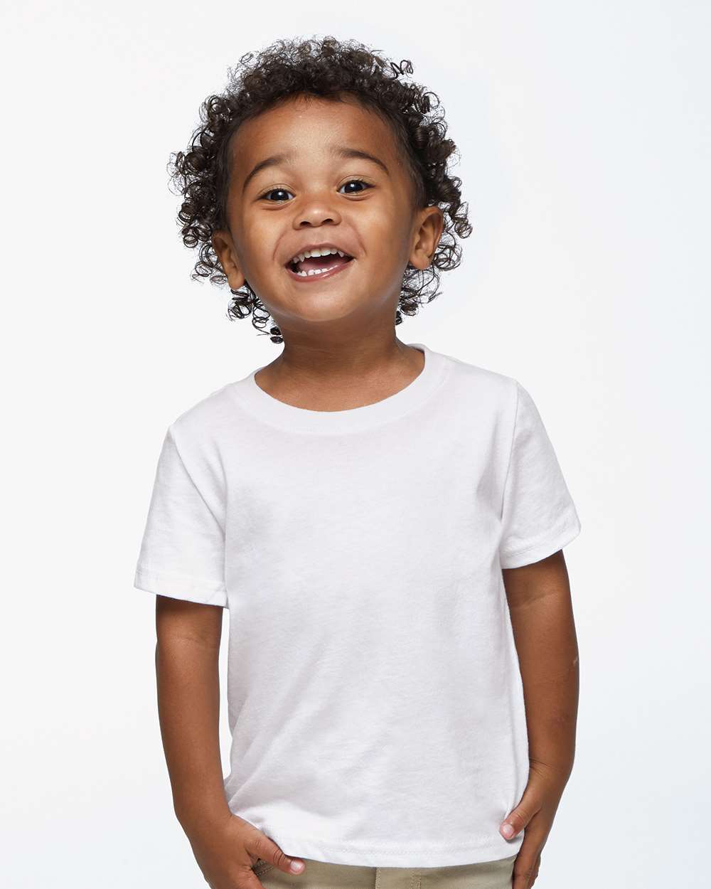 Rabbit Skins&#xAE; Infant Fine Jersey Short Sleeve Crew Neck Tee - 3322