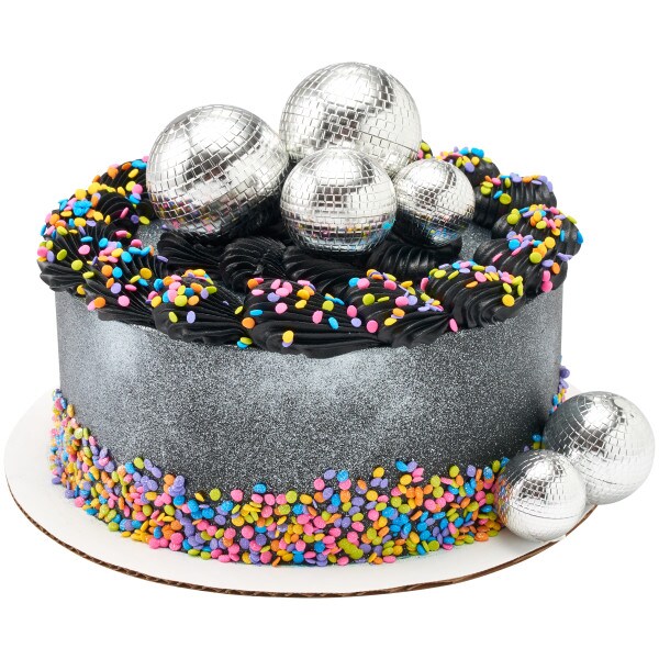 Groovy Disco Ball DecoSet Cake Decoration