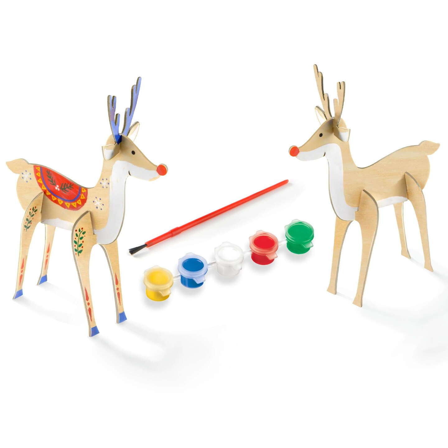 Reindeer Wood Painting Craft Kit