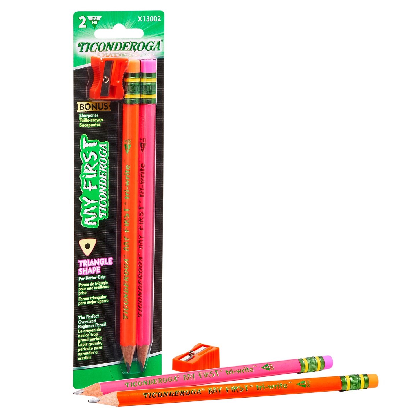Ticonderoga Bright Neon No. 2 Pencils