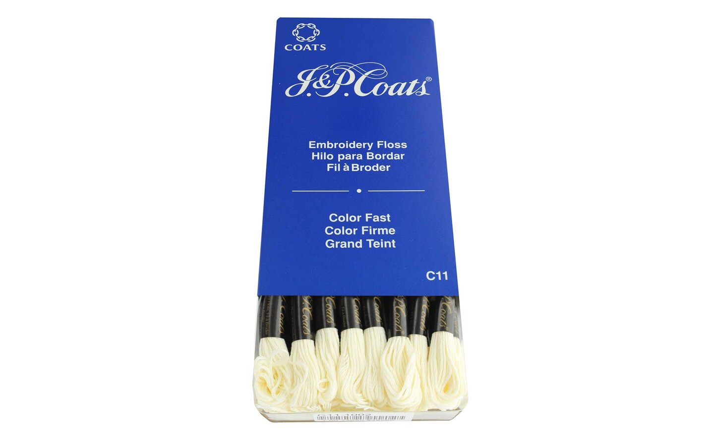 C&#x26;C J&#x26;P Coats Embroidery Floss Off White