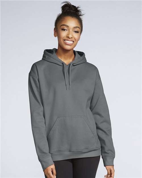 Gildan Unisex Softstyle Midweight Long Sleeve Hooded Sweatshirt