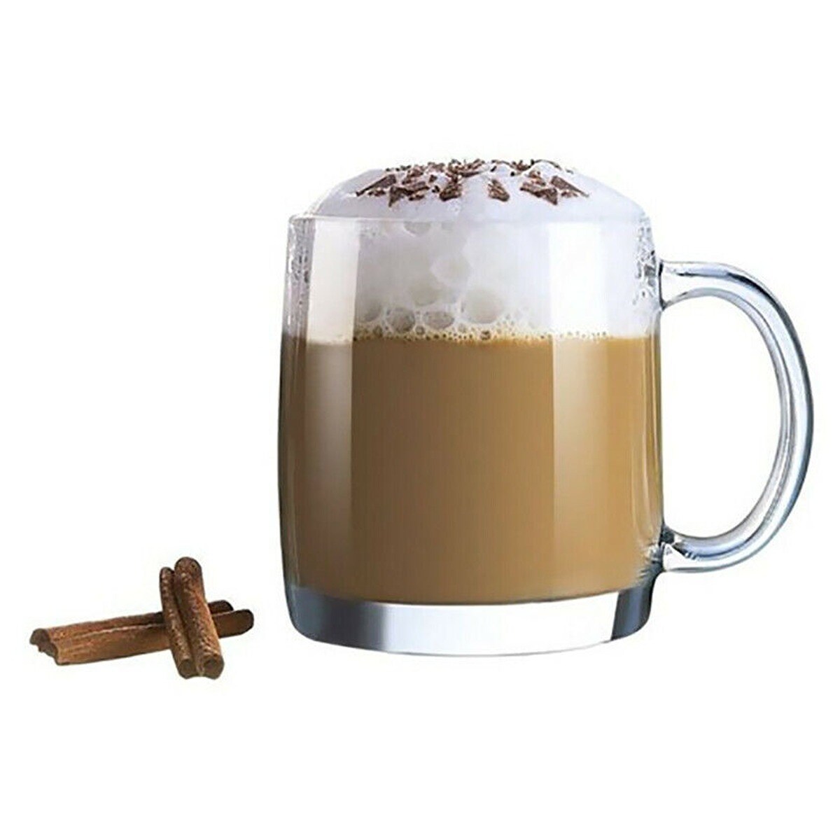 380 ml. Natural Glass Coffee Mug