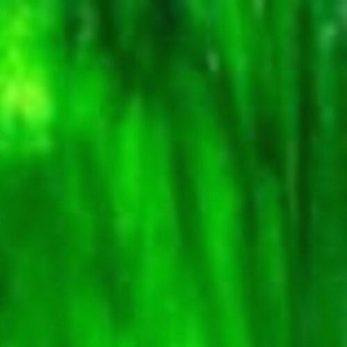 Wissmach Stained Glass Sheet: Light Green w/Streaks of Dark Green