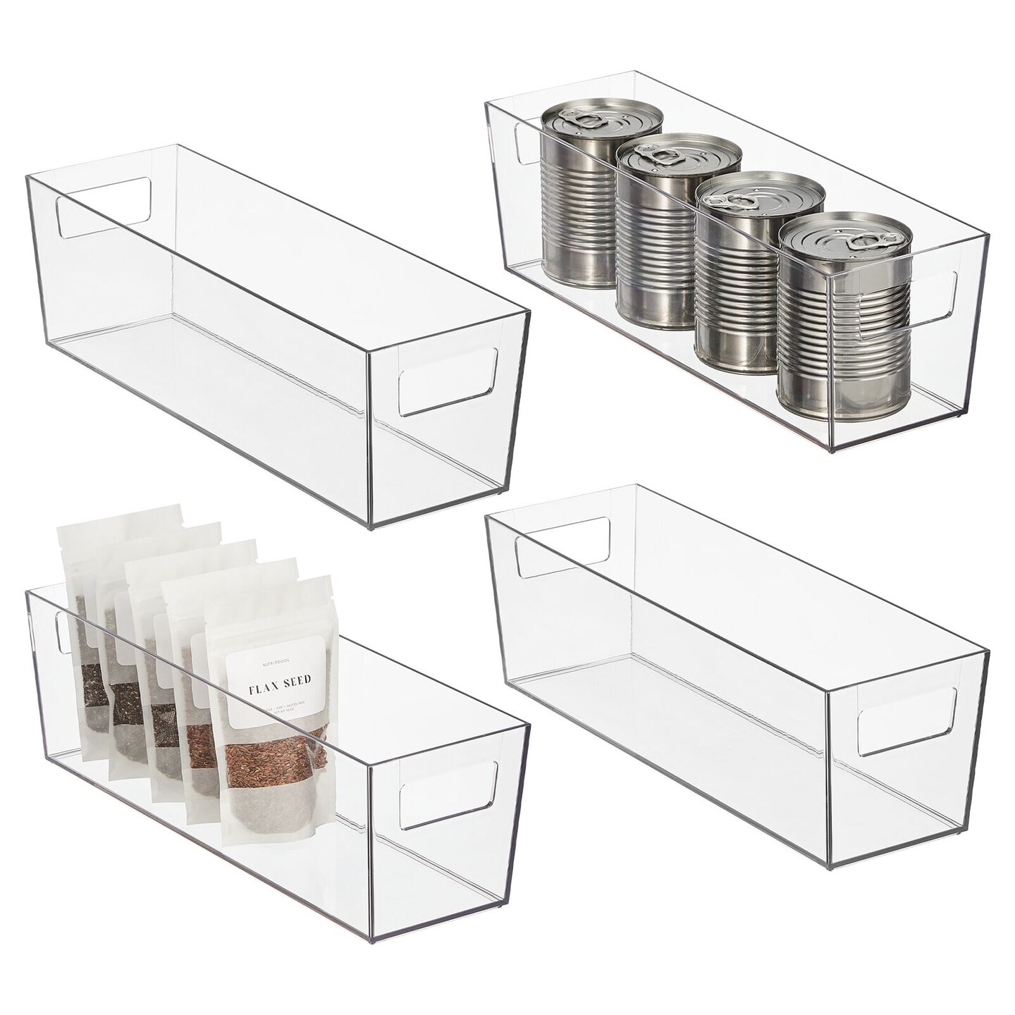 Nate Home by Nate Berkus Plastic Storage Bin for Pantry