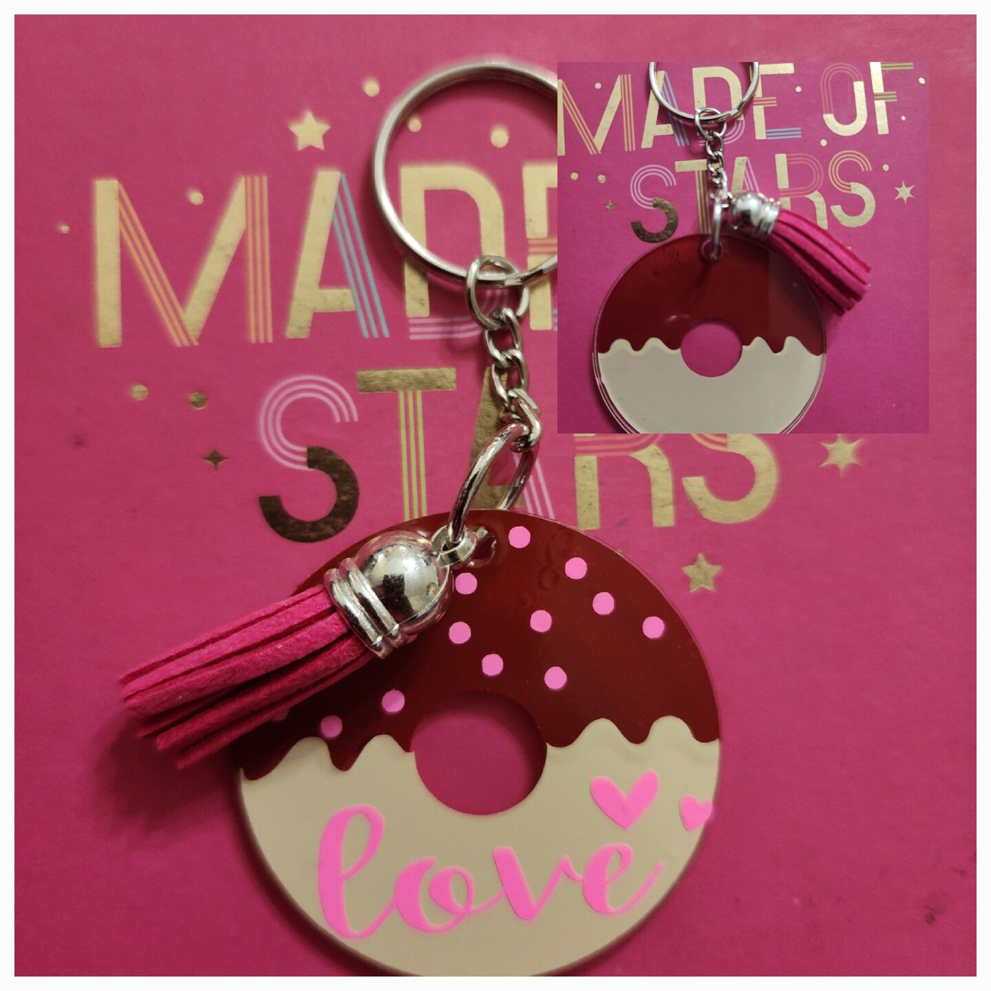 Round Acrylic Keychains | MakerPlace by Michaels