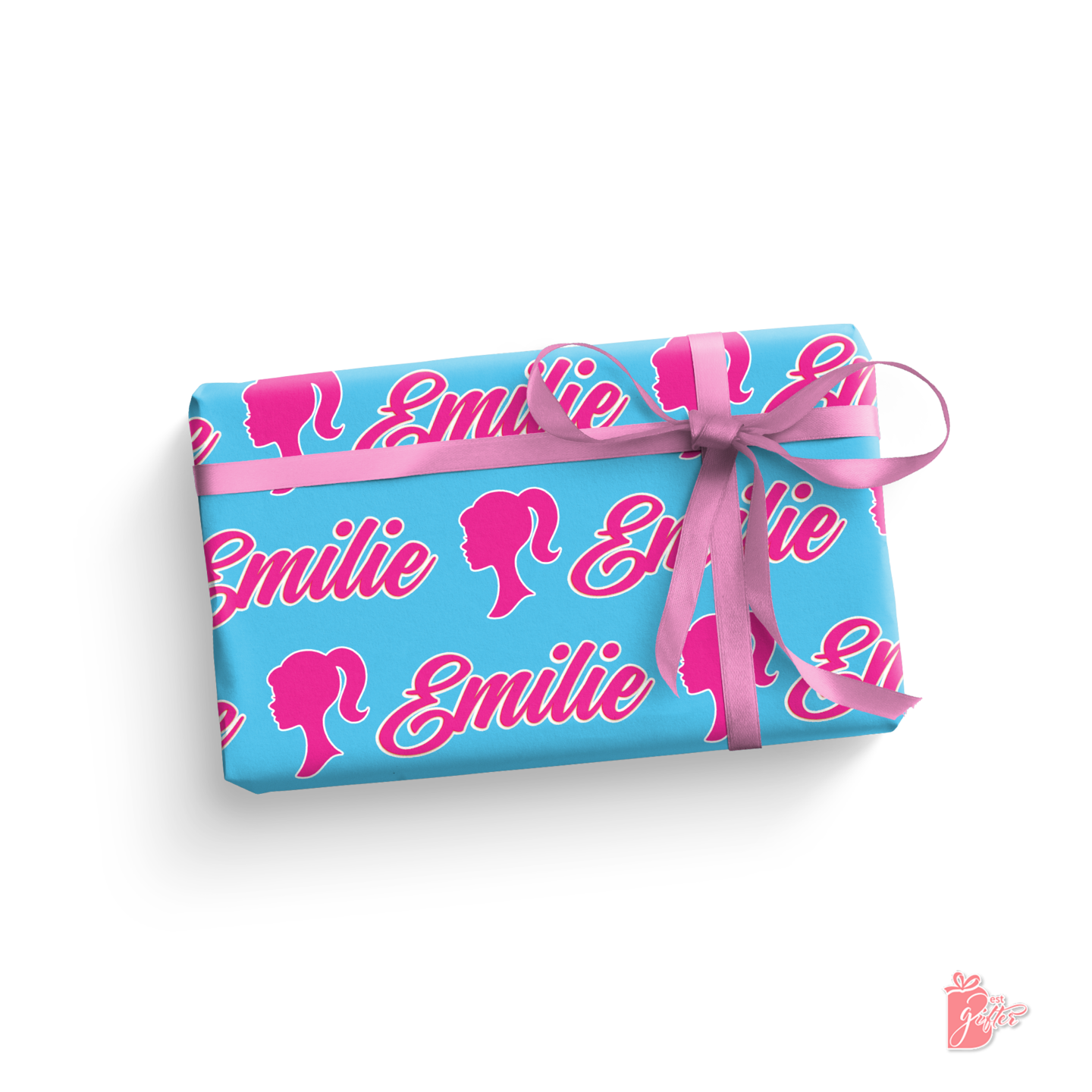 Barbie discount gift wrap