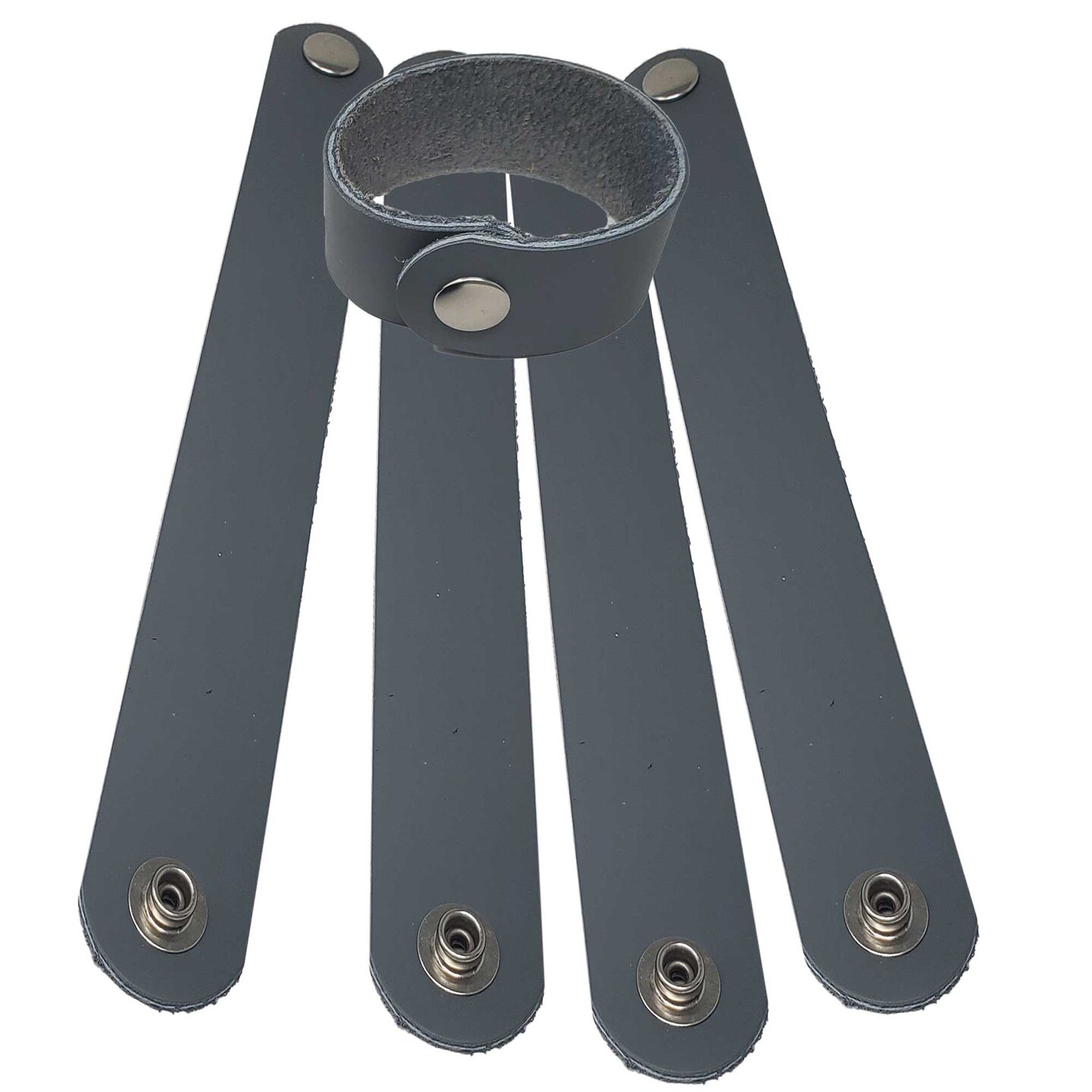 1" Latigo Leather Bracelets – DIY Hot Stamping & Engraving Blanks 6 Packs