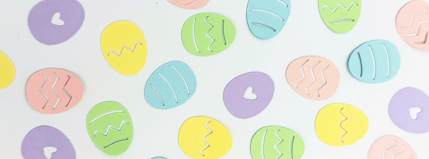How to Make Easter Egg Confetti with your Cricut image 4
