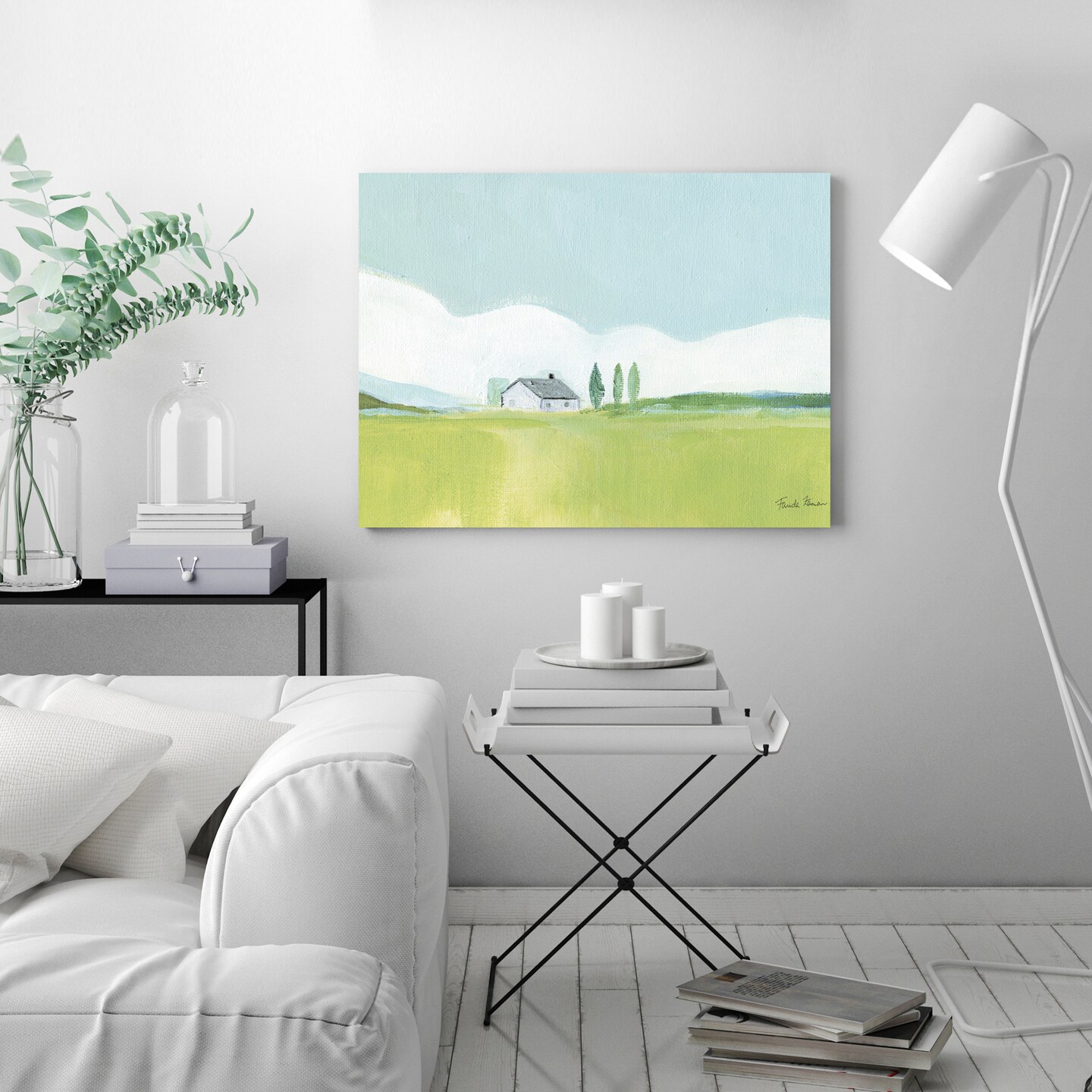 Fresh and Green by Wild Apple  Gallery Wrapped Canvas - Americanflat