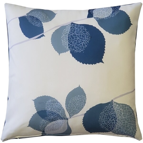Pillow Decor   - Winter Leaves Throw Pillow 17x17