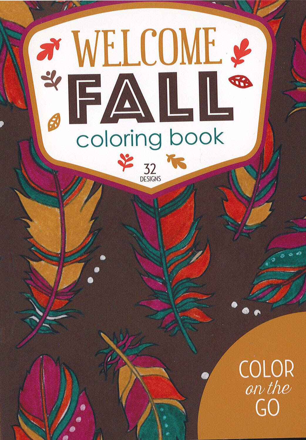 Leisure Arts Color Go Welcome Fall Coloring Book