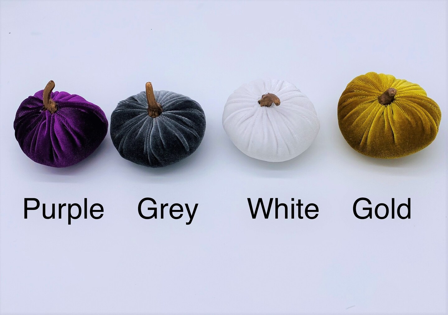 Mini Velvet Pumpkins;  Fall Decor: Tier Tray Decor Ideas, 7.00 Each product 5