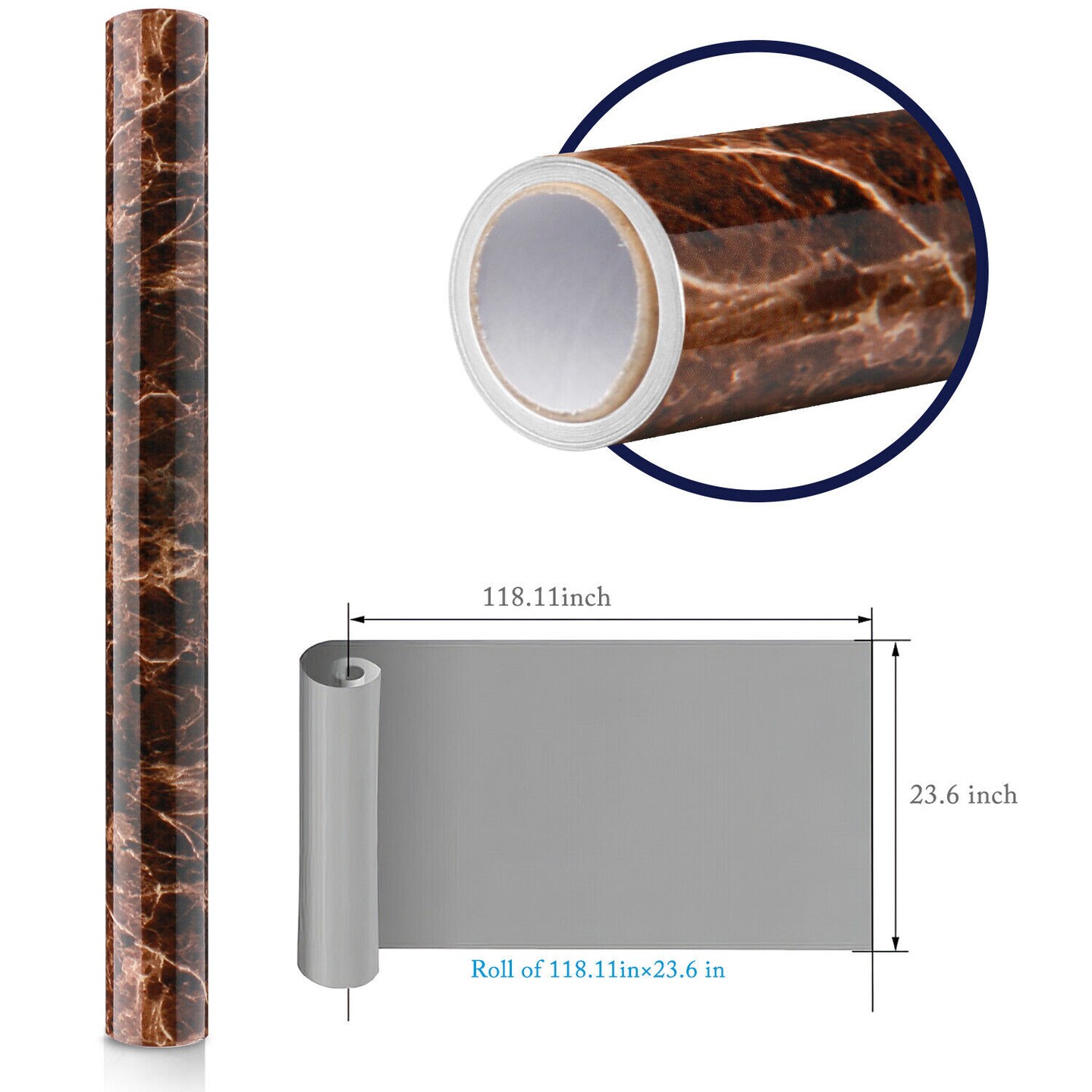 Peel & Stick Glossy Marble Contact Paper Michaels