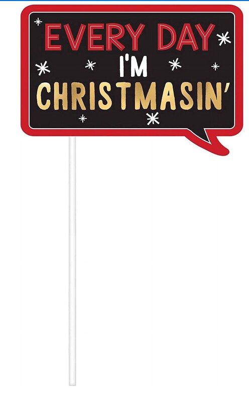 Christmas Words Photo Prop Kit, 13pcs