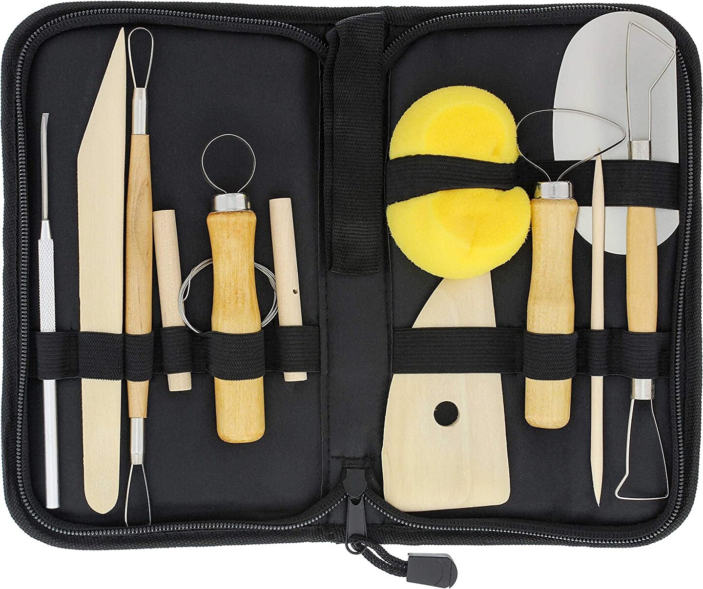 26Piece Pottery & Clay Sculpting Tool Sets with Canvas Cases Michaels