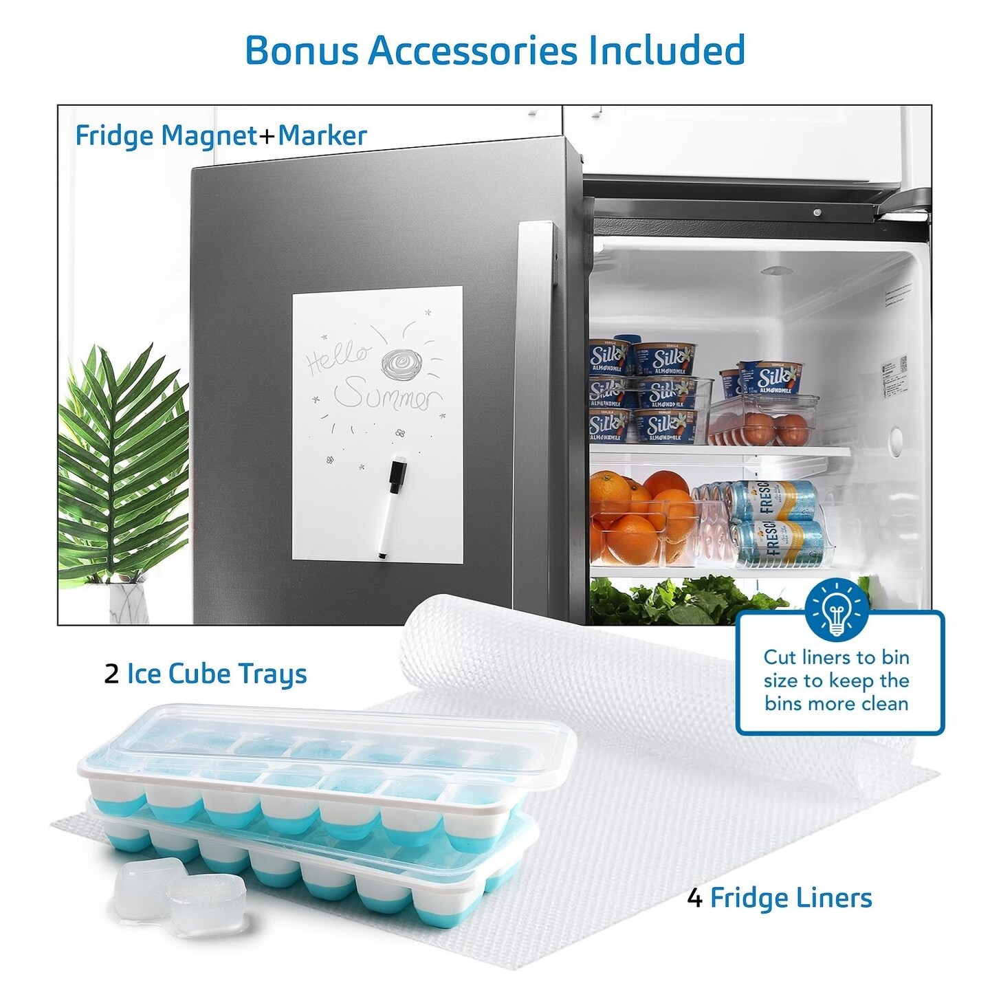 StorageBud Fridge Bins Set