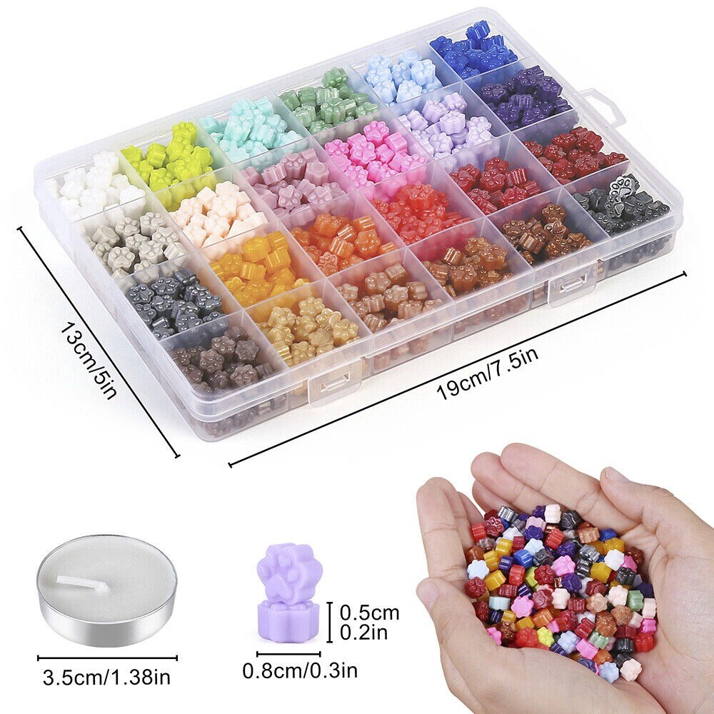 Sealing Wax Beads for Retro Seal Stamp on Wedding Invitations