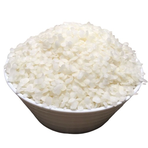 Natural White Beeswax Pellets for Candle, Soap, and Cosmetic Crafting