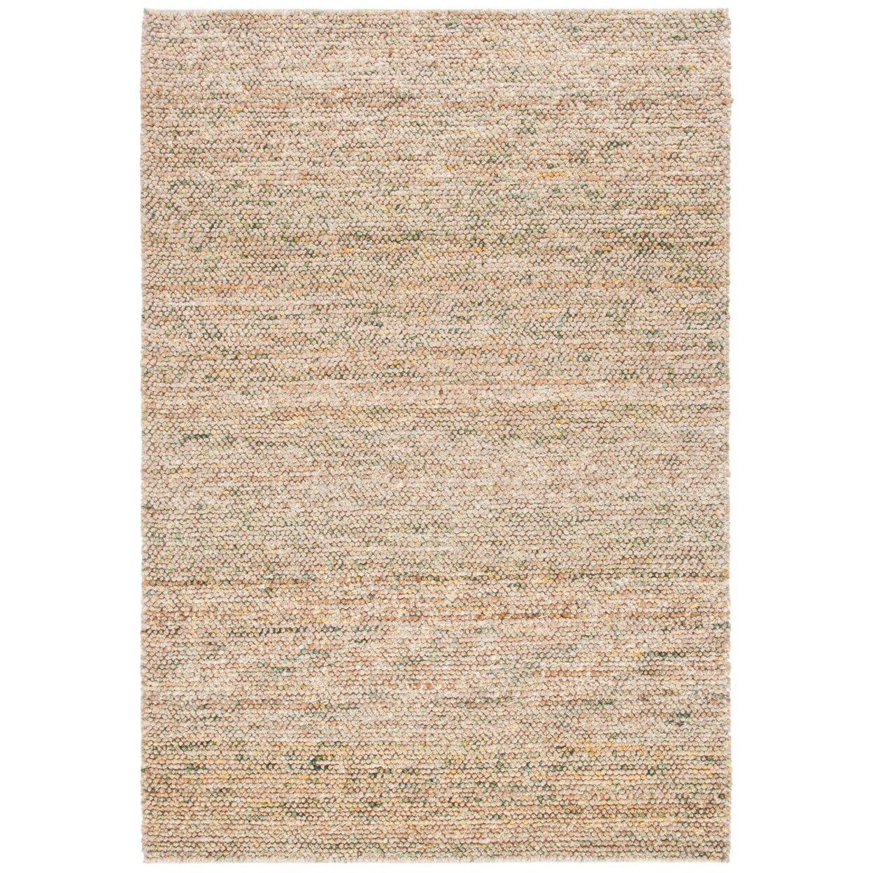 Safavieh Bohemian Boh901Y Handwoven Natural / Green Rug Bohemian Area Rug