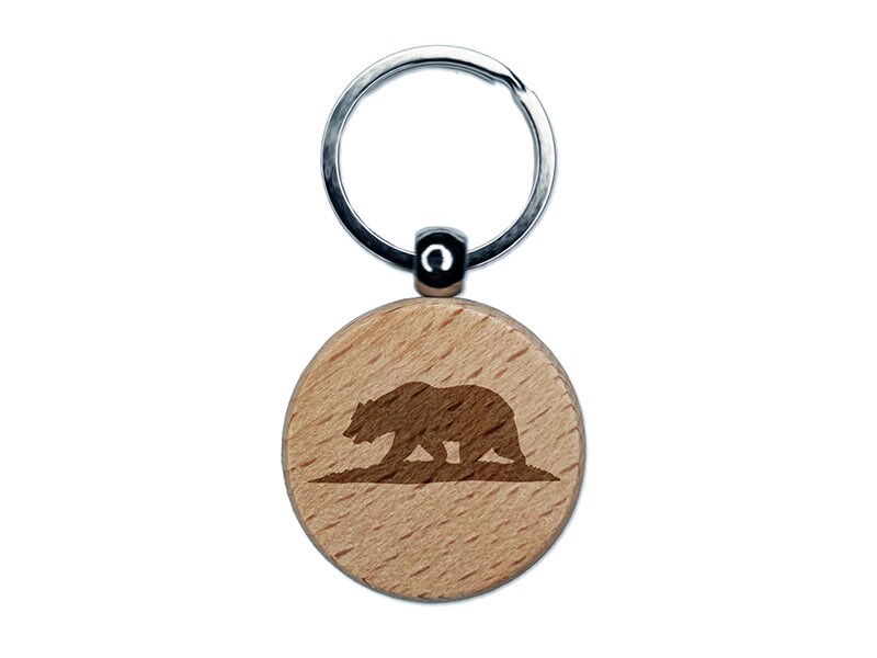 California Charm Keychain