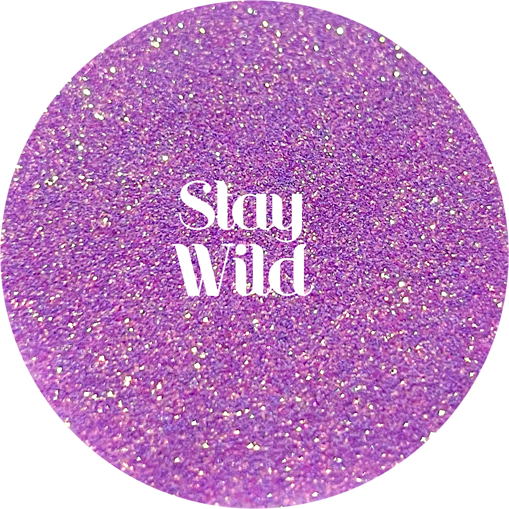 Polyester Glitter - Stay Wild by Glitter Heart Co.&#x2122;