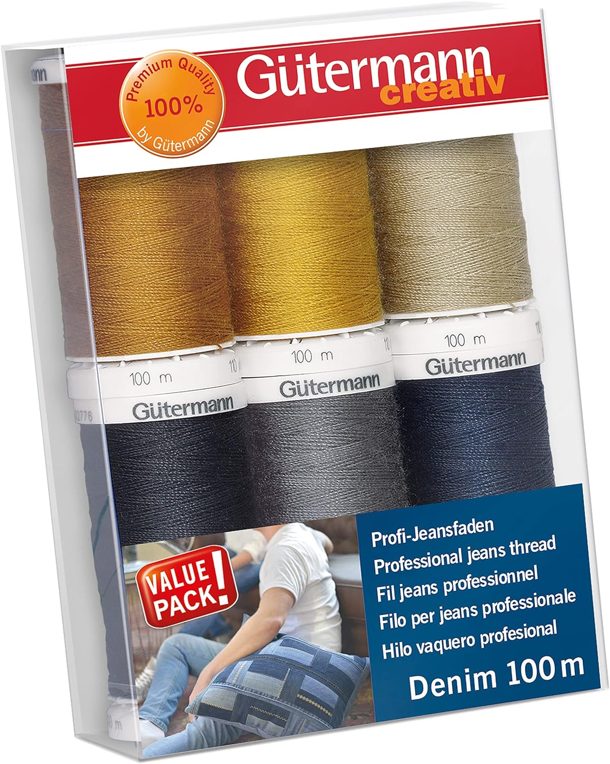 Gutermann - Denim Set - Professional Jeans Thread