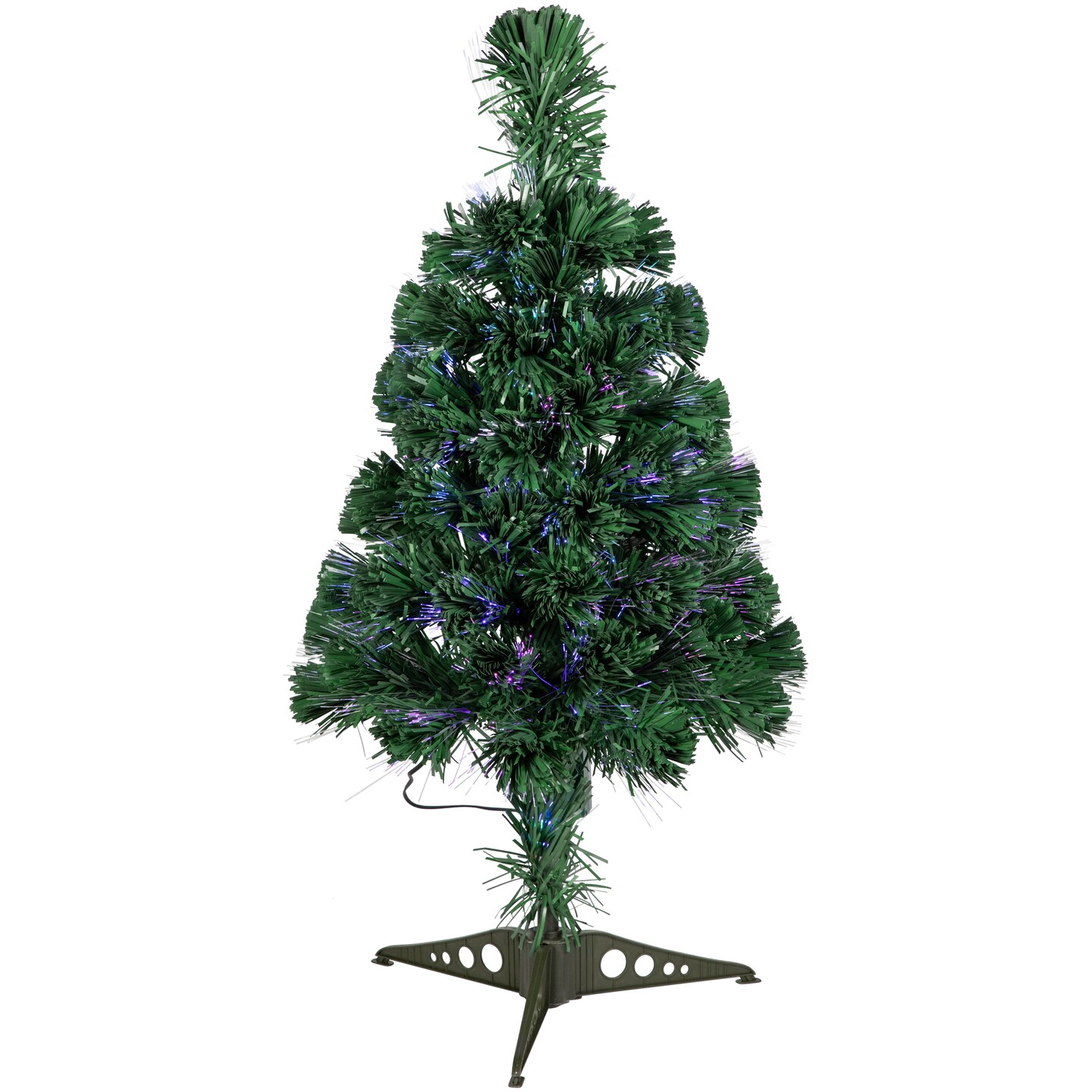 Northlight 2' Pre-Lit Medium Color Changing Fiber Optic Artificial Christmas Tree