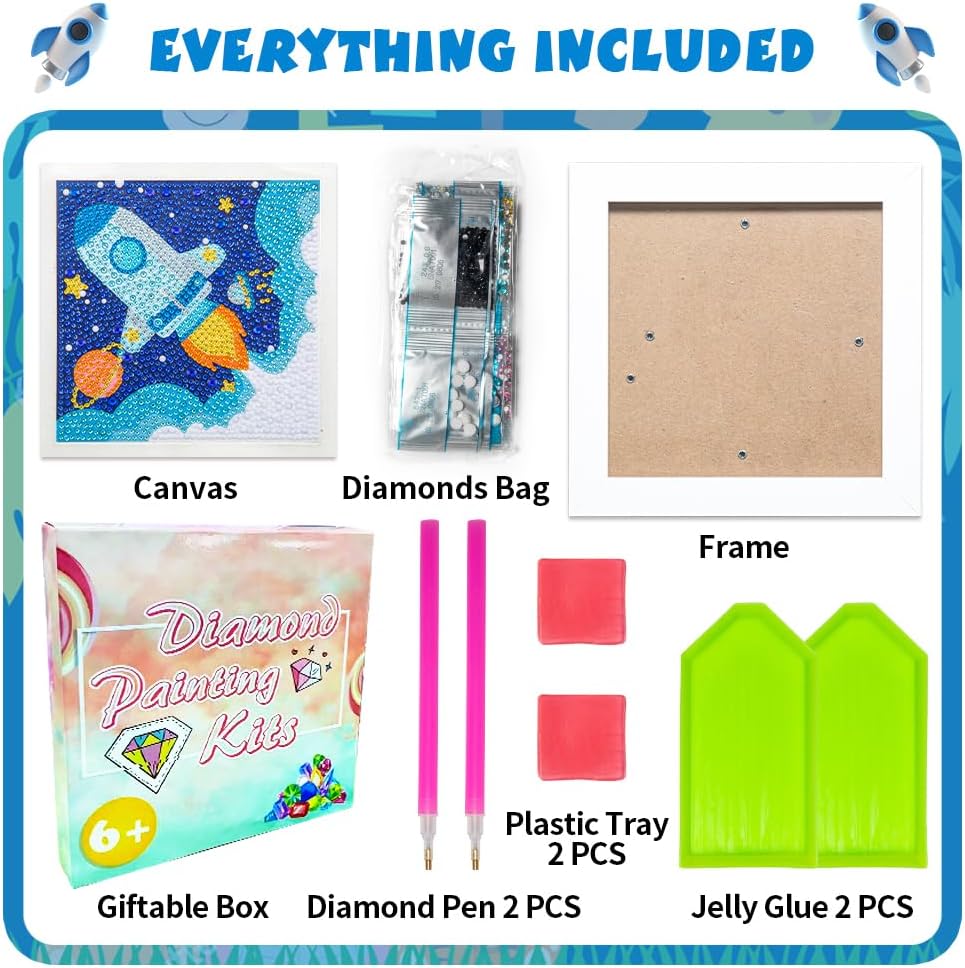 Crystal Kids Diamond Painting with Frame