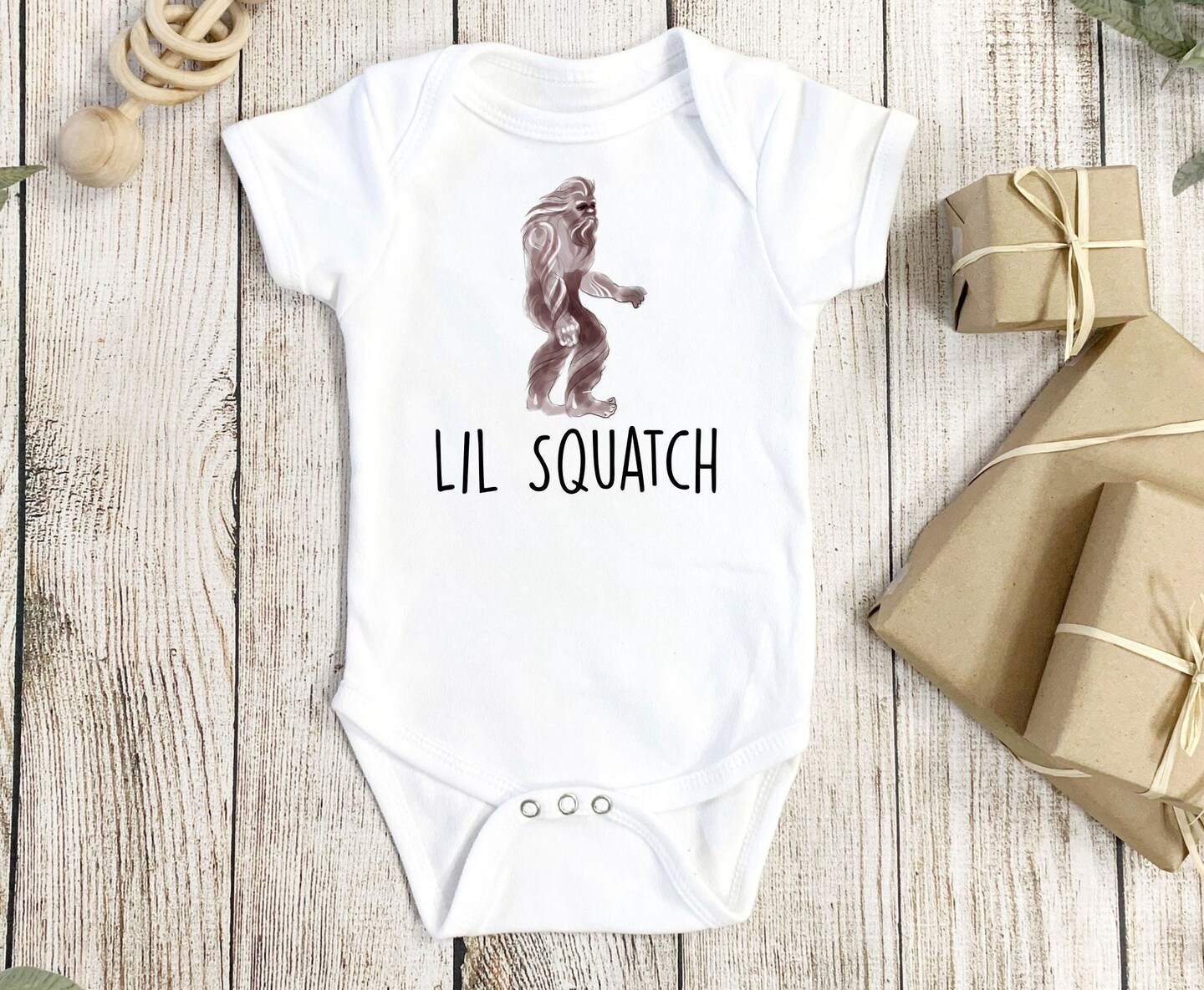 Big Foot Onesie®, Big Foot Gift, Funny Baby Onesie®, Funny Baby Gift ...