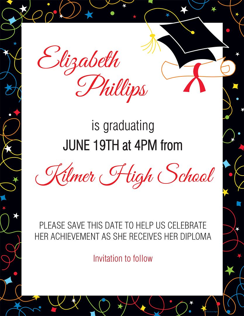 Great Papers! Grad Swirls Stationery Letterhead, Invitations and Announcements, Printer Friendly, 8.5"x11", 50 Pack