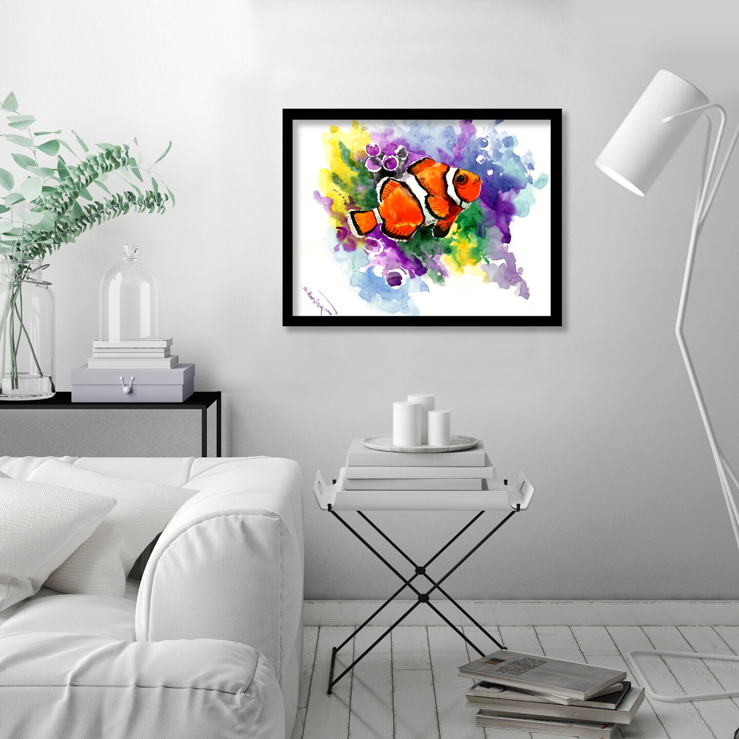 Coral Reef Fish  by Suren Nersisyan  Framed Print - Americanflat
