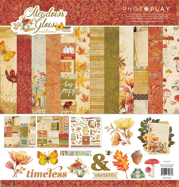Photoplay Meadow Glow 12X12 Collection Kit