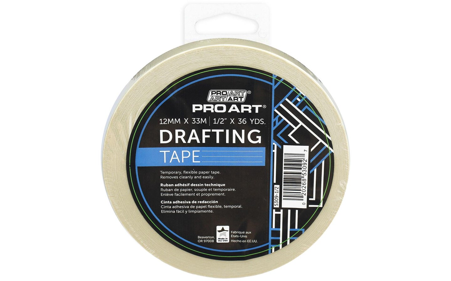 Pro Art Drafting Tape 1/2&#x22;x36yd