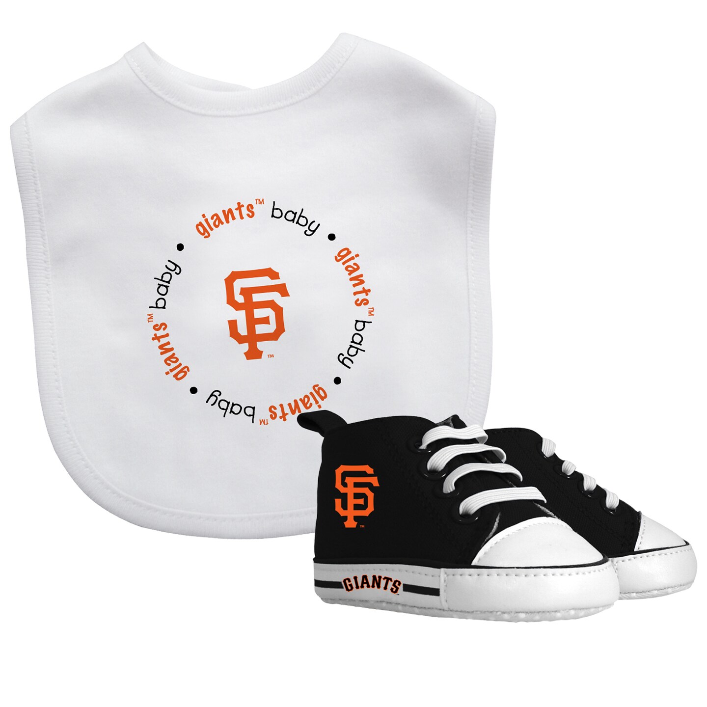 Baby Fanatic 2 Piece Bid and Shoes - MLB San Francisco Giants