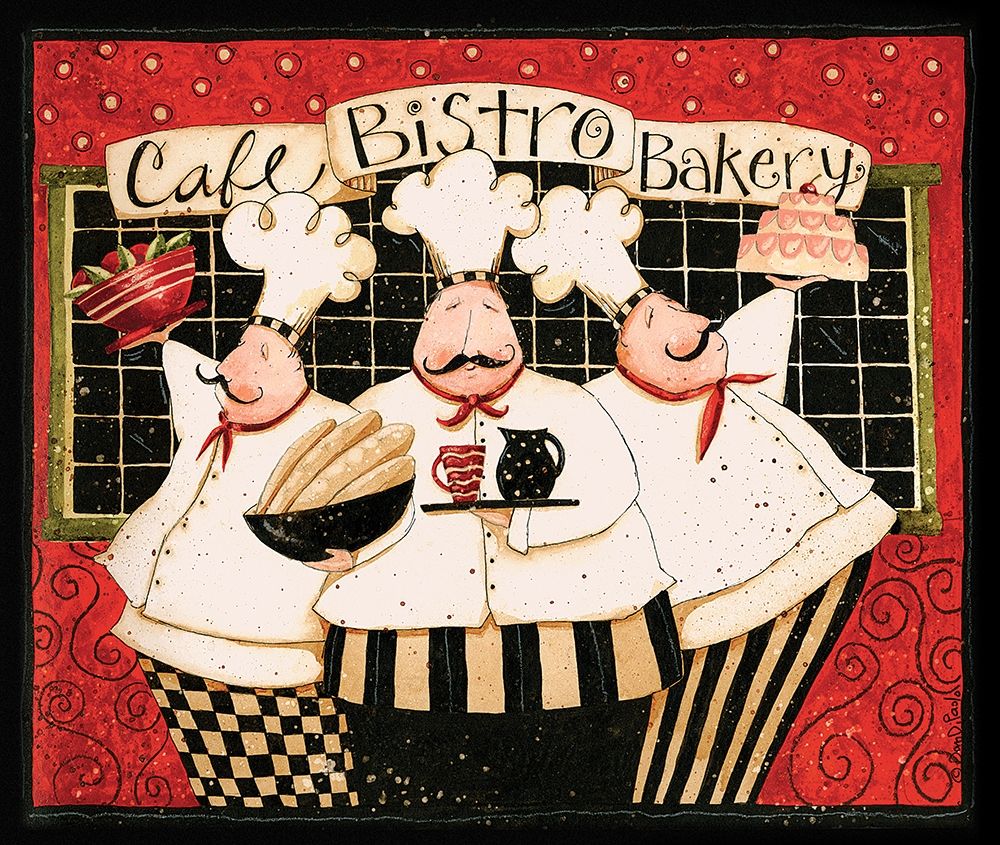 Cafe Bistro Bakery Poster Print by Dan DiPaolo - Item # VARPDXDDPRC553A