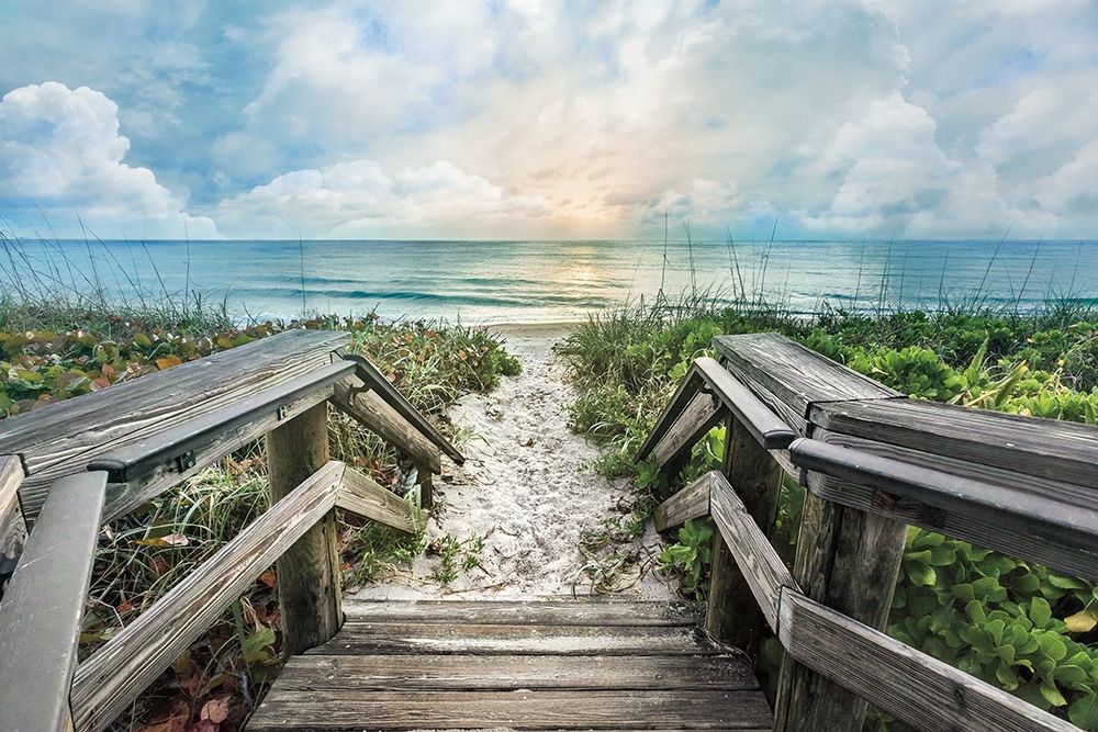 Welcome to the Beach Poster Print by Celebrate Life Gallery Celebrate Life Gallery - Item # VARPDXPOD60738