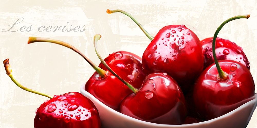 Les cerises Poster Print by Barbieri Remo - Item # VARPDX2RM4815