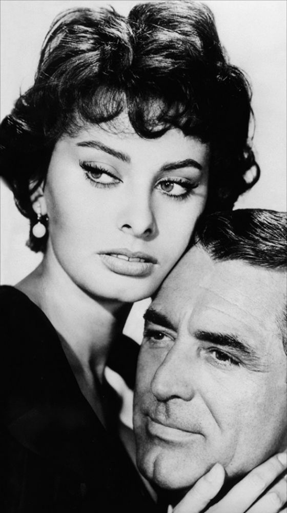 Cary Grant with Sophia Loren Poster Print by Hollywood Photo Archive ...