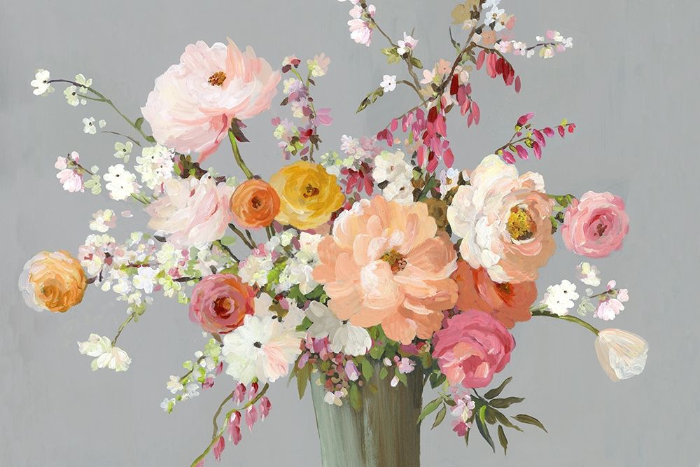 Floral Song Poster Print by Allison Pearce # PS328A